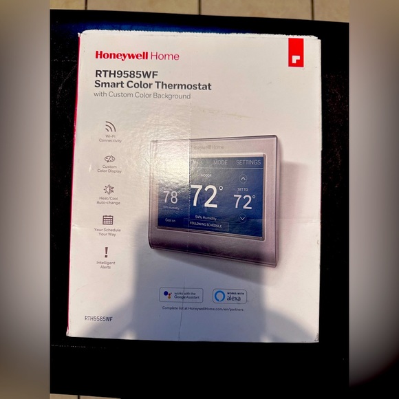 Other - Honeywell Home Wi-Fi Smart Color Thermostat Touch Screen *Open Box New*